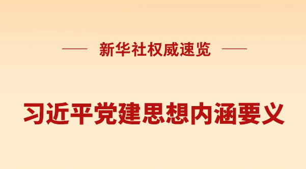 <strong>习近平党建思想内涵要义</strong>